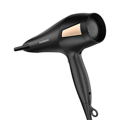 Rush Brush D2 Pro Hair Dryer-2500Watt - D2 Pro Black