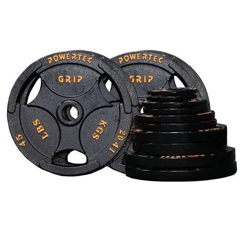 طقم أوزان أولمبية باورتيك أسود – OP-255BY
